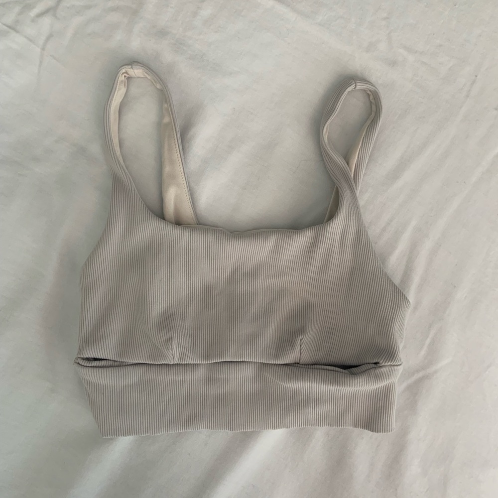 Alo Slit Bra Bone